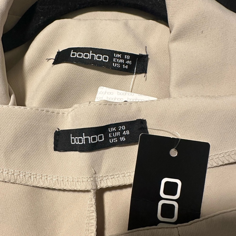 🏷️Boohoo Women’s 2-Piece Set - Vest 14/Pant 16 NWT - Picture 7 of 7